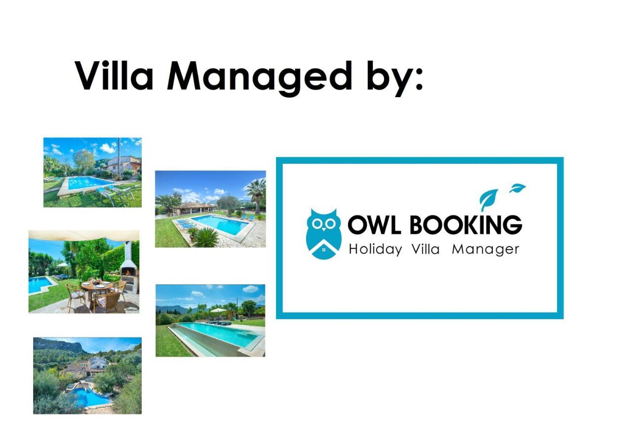 Owl Booking Villa Alqueria Alt - Fantastic Mountain Views Campanet Exterior photo