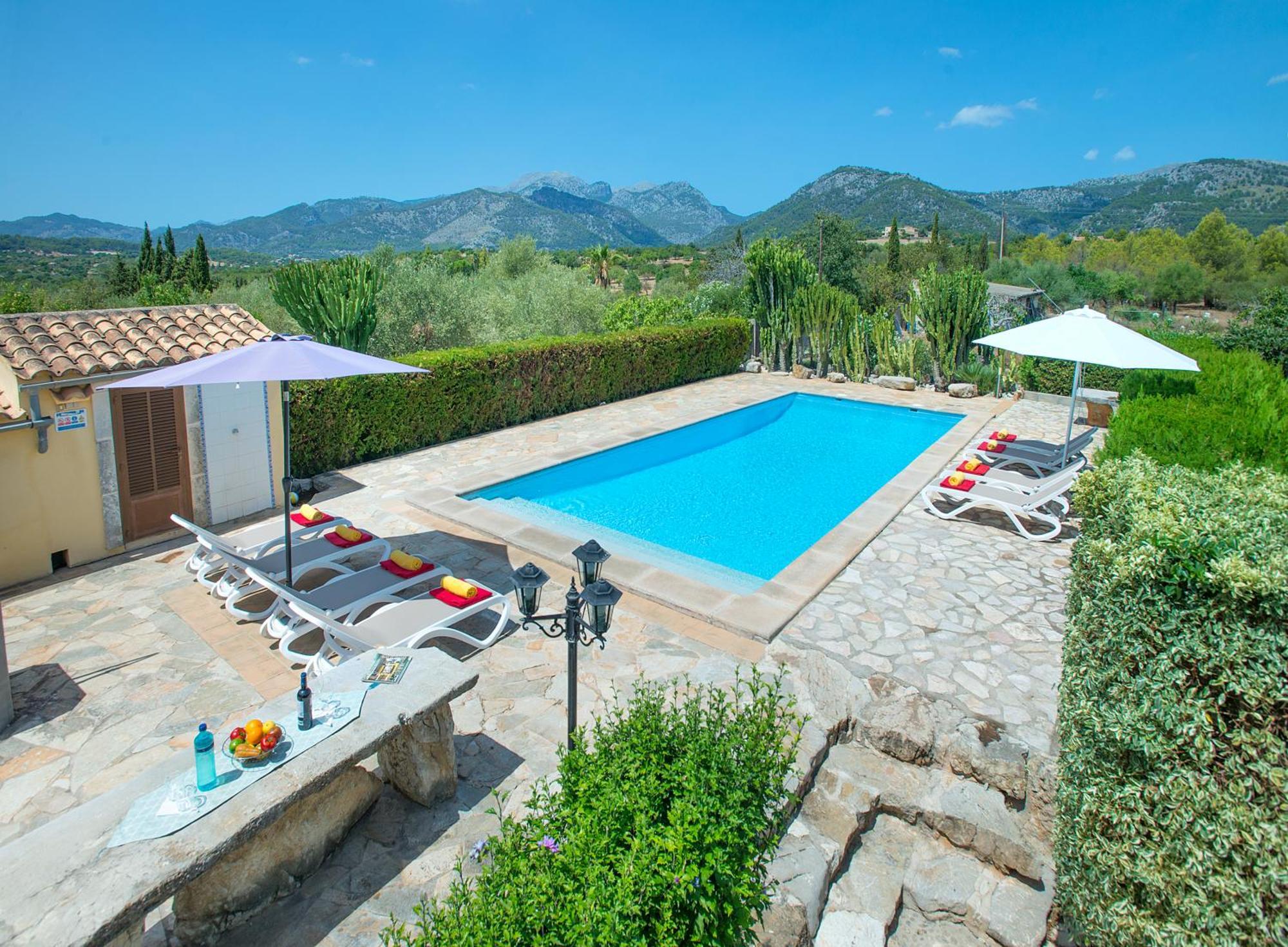Owl Booking Villa Alqueria Alt - Fantastic Mountain Views Campanet Exterior photo